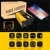 Peak 6000W Car Power Inverter Dual USB LCD Color Smart Display 12V to AC 220/110V Modified Sine Wave Solar Inverter Adapter CQ3Y - Image 2