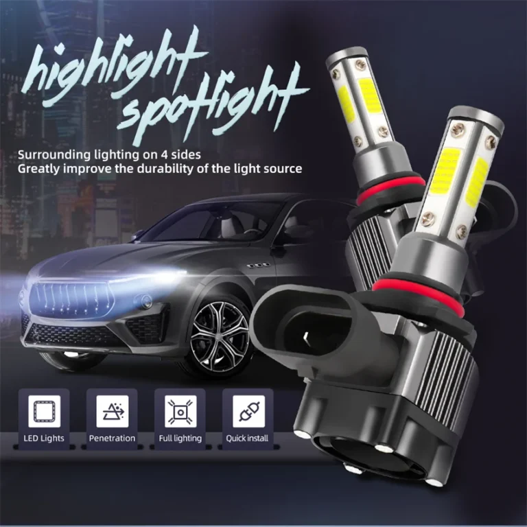 M5 9005/HB3 50W 10000LM 6000K COB Car LED Headlight Bulbs