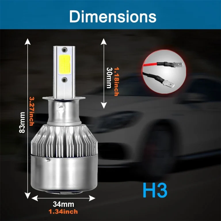 H3 Car Led Headlight C6