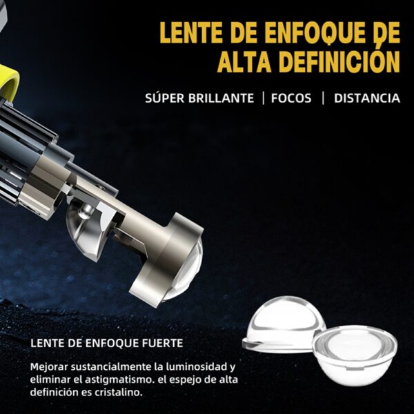 T30 H11 Led Headlight Bulbs H4 Hi-Lo Beam Car Lights H7 130W 18000LM 6000K CSP 3570 LED 9005/HB3 9006/HB4 Auto Headlamps Fog Lamp - Image 3